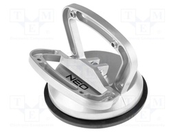 Suction lifter; glass; aluminium; 120mm; 50kg