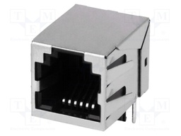 Socket; RJ11; gold-plated