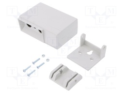 Enclosure: for devices with displays; X: 88mm; Y: 58mm; Z: 34mm; ABS