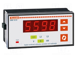 Panel; LED; VAC: 35÷660V; VAC accuracy: ±(0,25% + 1 digit)