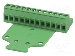 PCB connector, nominal cross section: 2.5 mm?, color: green,
