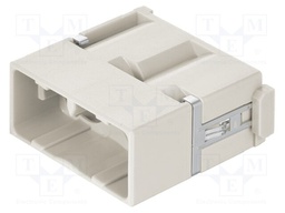 Han M12 Module, male (shield-GND)