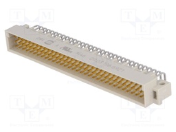 Socket; DIN 41612; type C; male; PIN: 96; a+b+c; THT; angled 90°