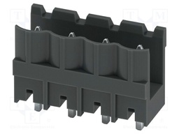 PCB headers, nominal cross section: 2.5 mm?, color: black, n