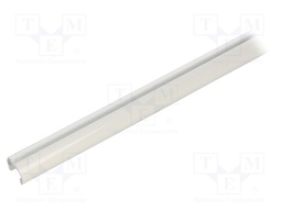 Profiles for LED modules; white; 1m; OLEK; aluminium; varnished
