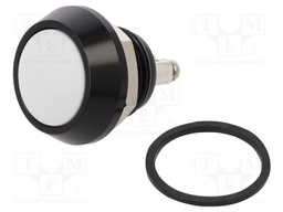 Switch: vandal resistant; Pos: 2; SPST-NO; 5A/24VDC; IP67; OFF-(ON)