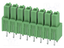 PCB headers, nominal cross section: 1.5 mm?, color: green, n