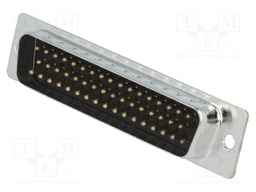 D-Sub; PIN: 50; plug; male; soldering; for cable; gold flash