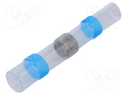Tip: solder sleeve; insulated,in heat-shrinkable insulation