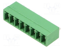 PCB headers, nominal cross section: 1.5 mm?, color: green, n