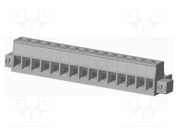 Connector: pluggable terminal block; plug; female; straight; grey