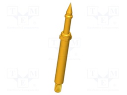 Test needle; Operational spring compression: 4mm; 5A; Ø: 2.3mm
