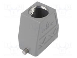 Enclosure: for HDC connectors; size D10B; for cable; for latch