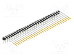 Connector: pin strips; pin header; male; PIN: 31; 2.54mm; THT; 1x31