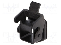 Enclosure: for rectangular connectors; Han; size 3A; with latch