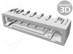 Connector: wire-board; female; PIN: 6; 2.54mm; Series: har-flexicon
