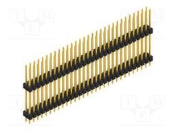 Connector: pin strips; pin header; male; PIN: 60; 2.54mm; THT; 2x30