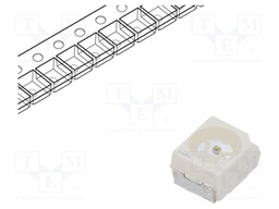 LED; SMD; PLCC2; green; 1.68lm; 224÷900mcd; 3x3.4x2.1mm; 120°; 20mA