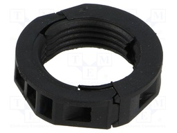 Nut; Gland: M20; Thread: metric; polyamide; -40÷120°C; Colour: black