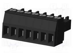 Connector: pluggable terminal block; plug; female; straight; 300V