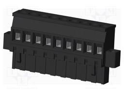 Connector: pluggable terminal block; plug; female; angled 90°