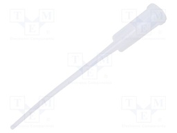0.5mm; Needle: plastic