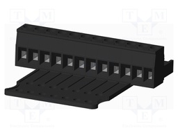 Connector: pluggable terminal block; plug; female; straight; 5mm