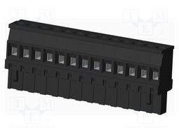 Connector: pluggable terminal block; plug; female; angled 90°