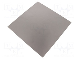 Shielding mat; 240x240x0.3mm; Permeability: 130; self-adhesive