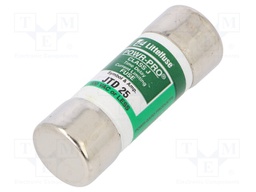 Fuse: fuse; time-lag; 25A; 600VAC; 300VDC; industrial; 20,6x57,2mm