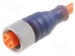 Plug; M12; PIN: 5; female; A code-DeviceNet / CANopen; 2m; straight