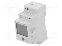 Programmable time switch; Range: 1min÷7days; SPDT; 12÷24VDC; DIN