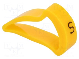 Markers for cables and wires; Label symbol: S; 15÷20mm; H: 25mm