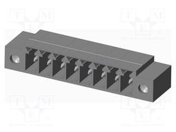 Connector: pluggable terminal block; socket; male; on PCBs