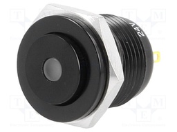 Switch: vandal resistant; Pos: 2; SPST-NO; 2A/36VDC; IP65; OFF-(ON)