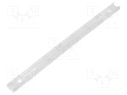 PCB guide; polyamide; natural; L: 160.5mm; UL94V-2; -40÷85°C