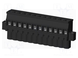 Connector: pluggable terminal block; plug; female; angled 90°