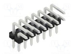 Connector: pin strips; pin header; male; PIN: 14; 2.54mm; THT; 2x7