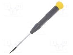 Screwdriver; slot; Size: SL 1,5mm; precision; Series: PRECISION