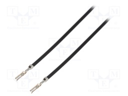 Contact; female; 24AWG; CLIK-Mate; tinned; Contacts ph: 2mm