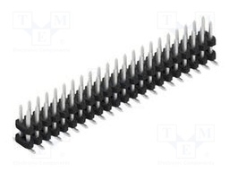 Connector: pin strips; pin header; male; PIN: 44; 2mm; SMT; 2x22