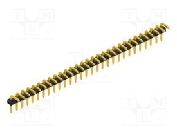 Connector: pin strips; pin header; male; PIN: 29; 2mm; THT; 1x29