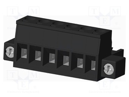 Connector: pluggable terminal block; plug; female; straight; 5mm