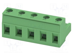 PCB connector, nominal cross section: 2.5 mm?, color: green,