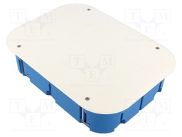 Enclosure: junction box; X: 157mm; Y: 63mm; Z: 215mm; polyamide