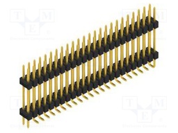 Connector: pin strips; pin header; male; PIN: 48; 2.54mm; SMT; 2x24