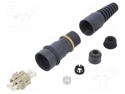 Connector: fiber optic; patchcord; PIN: 2; multi mode duplex (MM)