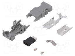 Plug; wire-wire; female; PIN: 6; soldering; for cable; straight