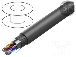 Wire; Xtra Guard® 1; 27x2x24AWG; shielded,Al-PET-Al foil; PVC