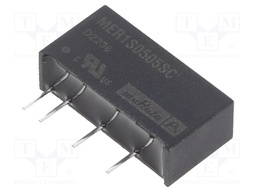 Converter: DC/DC; 1W; Uin: 4.5÷5.5V; Uout: 5VDC; Iout: 200mA; SIP